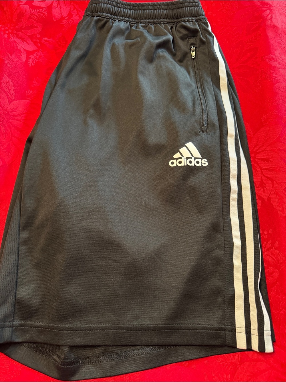 Adidas Men”s Zip Pocket Athletic Shorts